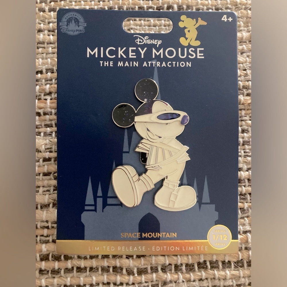 Mickey Mouse Space Mountain- The Main Attraction Series.